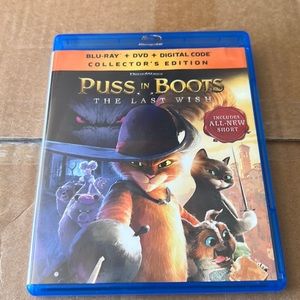 Dream Works Puss in Boots The Last Wish Includes All New Shorts Movie